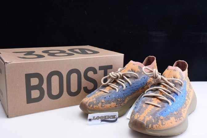 OAT ADIDAS BLUE REFLECTIVE YEEZY 380 FX9847 BOOST 0916
